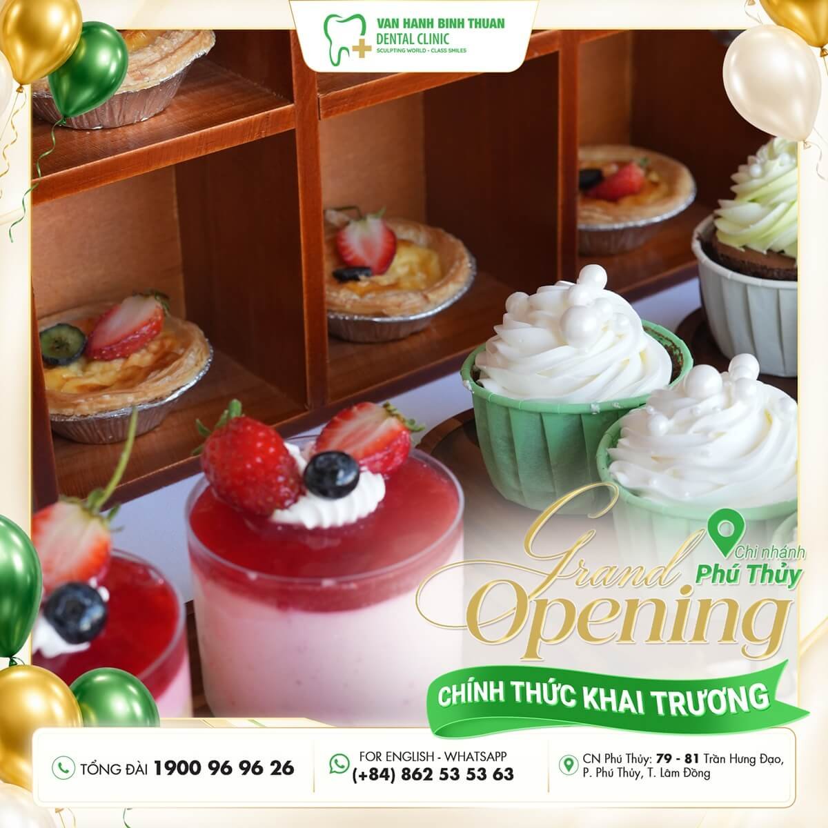 Lễ khai trương nha khoa vạn hạnh chi nhánh Phú Thủy