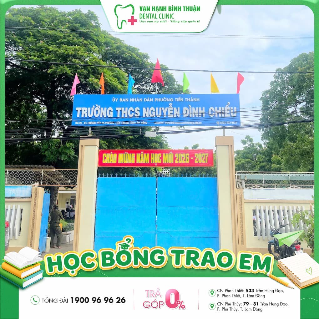 Không khí ngày khai giảng tại trường THCS Nguyễn Đình Chiểu