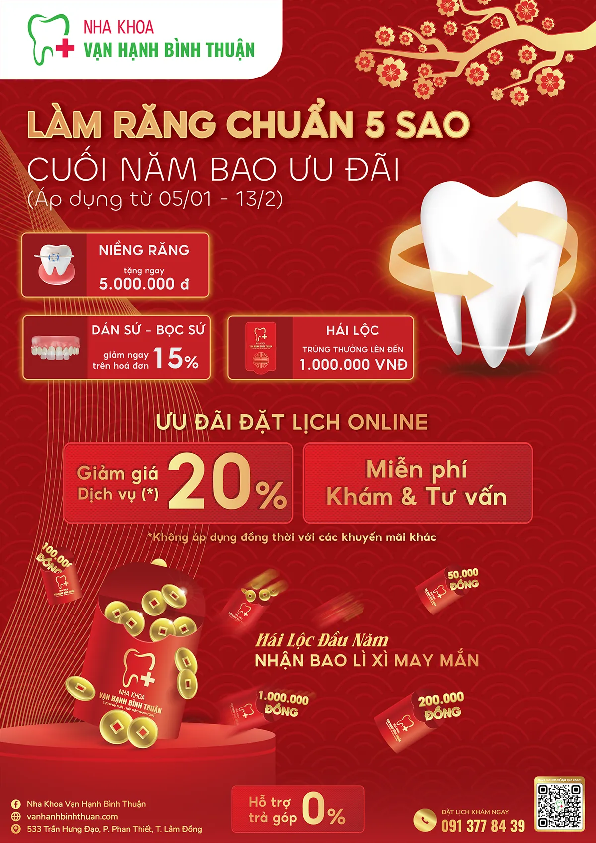 LÀM RĂNG CHUẨN 5 SAO – CUỐI NĂM BAO ƯU ĐÃI