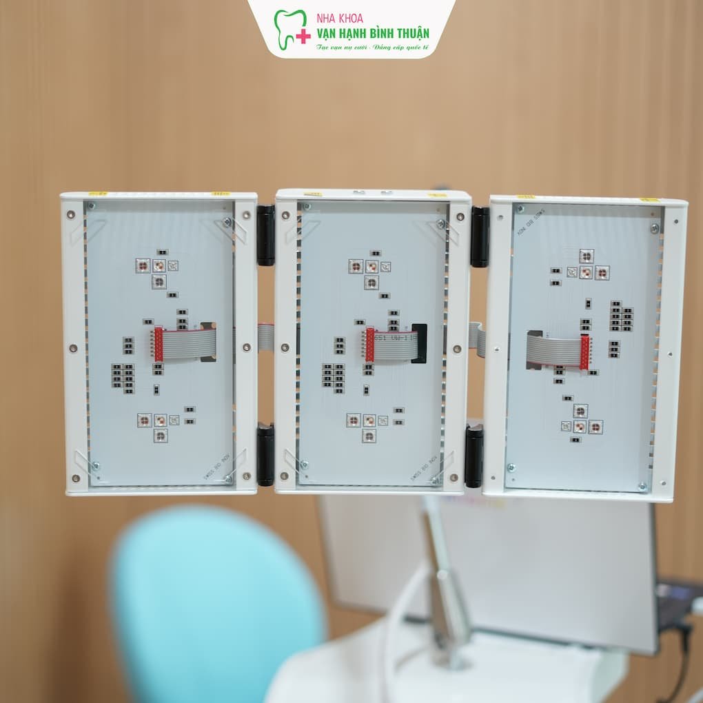 Tổng thể máy ATP38 được trang bị tại phòng điều trị Nha khoa Vạn Hạnh Bình Thuận.