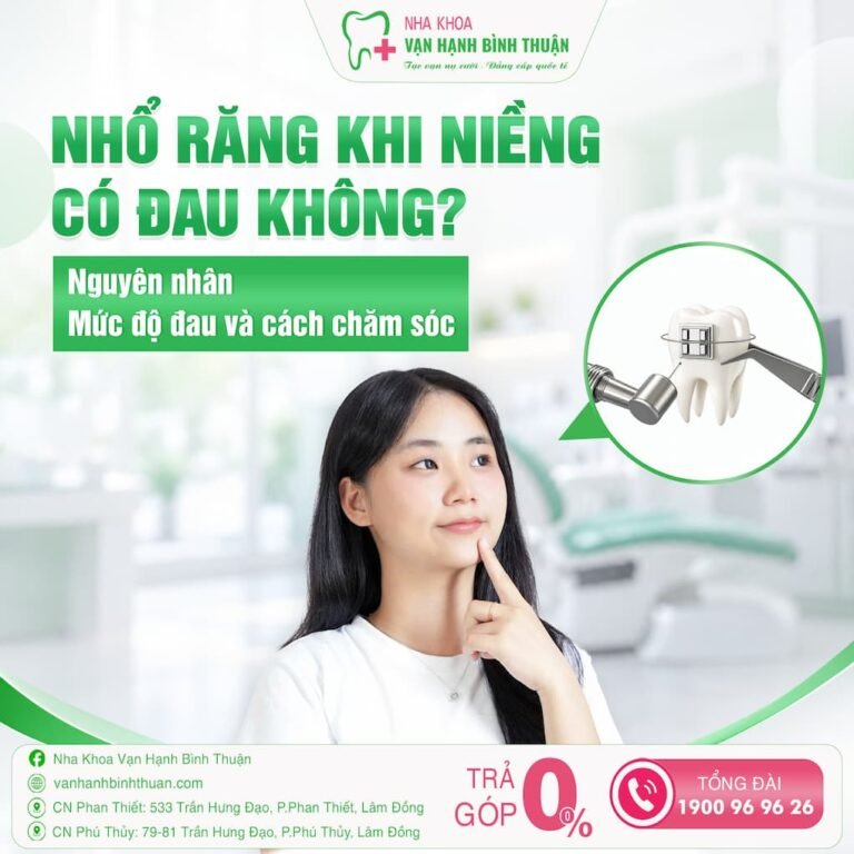 nhổ răng khi niềng có đau không